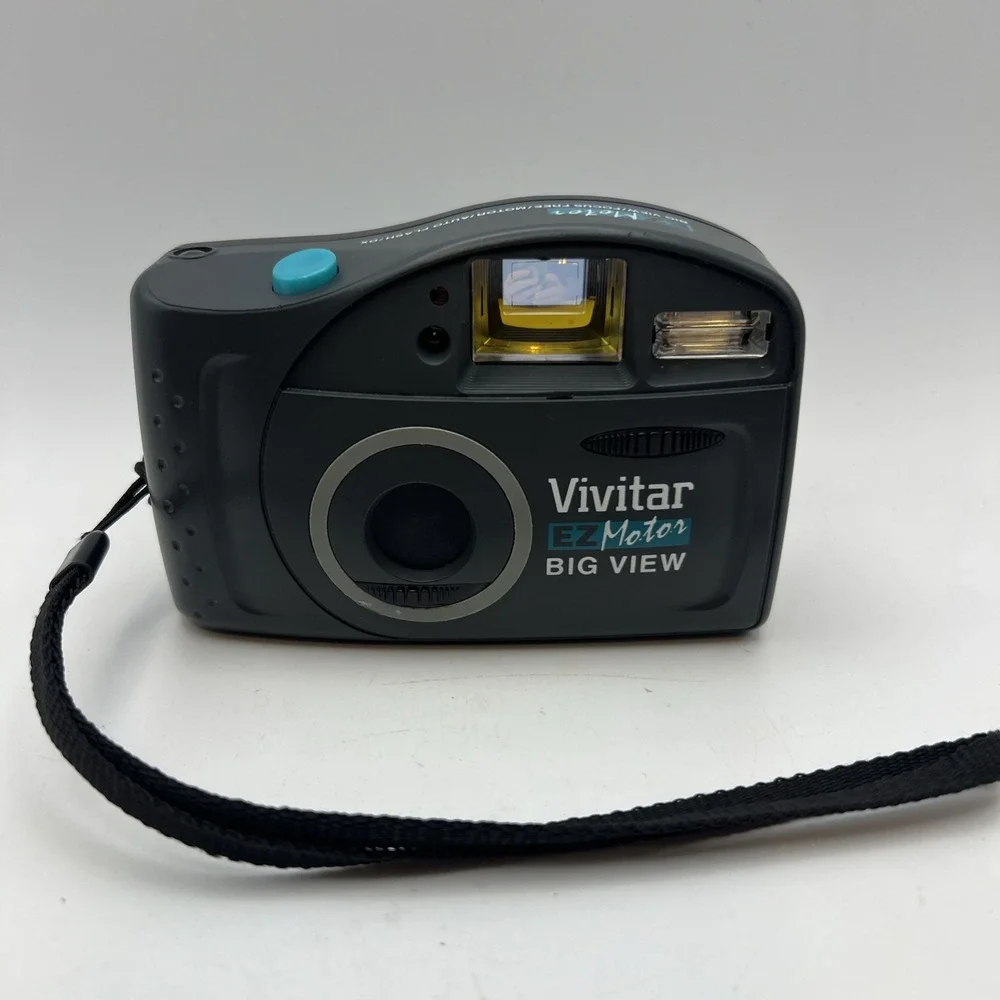 Vivitar Big View BV35 35mm Film Camera Point & Shoot AF - TESTED & WORKING!!!